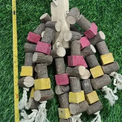 HEAVY WOODEN CHEWING TOYS