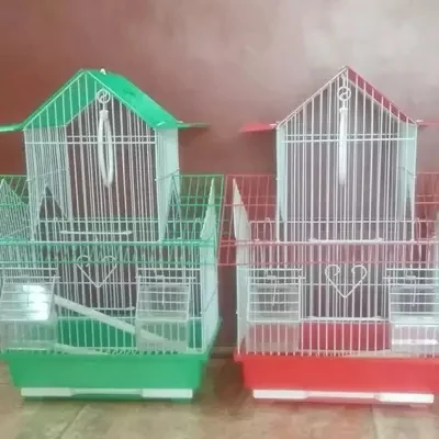FANCY CAGE DOUBLE HOUSE