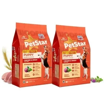 PETS STAR PUPPY 1KG BUY 1 GET 1 FREE