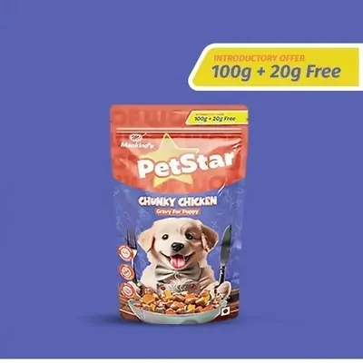PET STAR ADULT GRAVY 120 GRM PACK OF 15